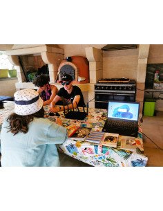 Échange découvrir le Français en séjour linguistique, apprendre chez un professeur, près de la piscine 2